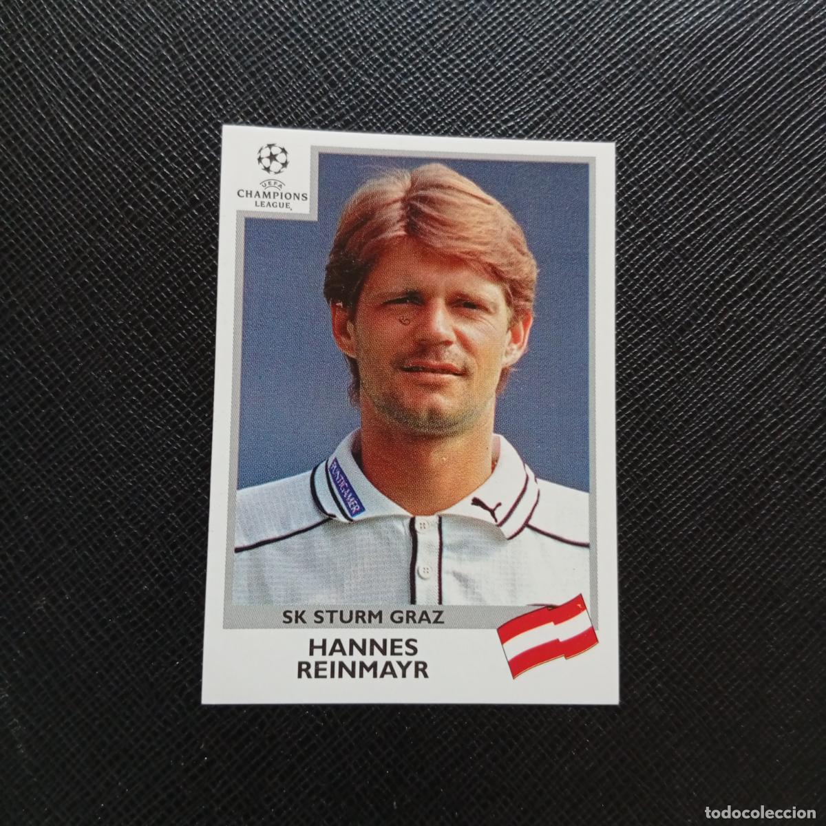 Cromos de F&uacute;tbol: 116 HANNES REINMAYR STRUM GRAZ PANINI CHAMPIONS LEAGUE 1999 2000 99 00 - SIN PEGAR - A94 PG379