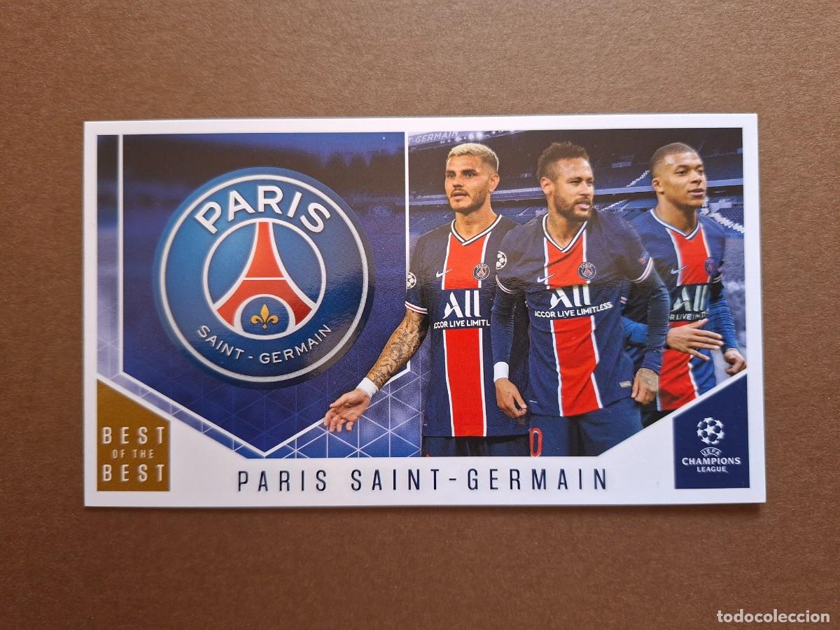 Cromos de F&uacute;tbol: 116 PSG PARIS SAINT GERMAIN NEYMAR MBAPPE ICARDI TOPPS BEST OF THE BEST 2021 21 CHAMPIONS LEAGUE
