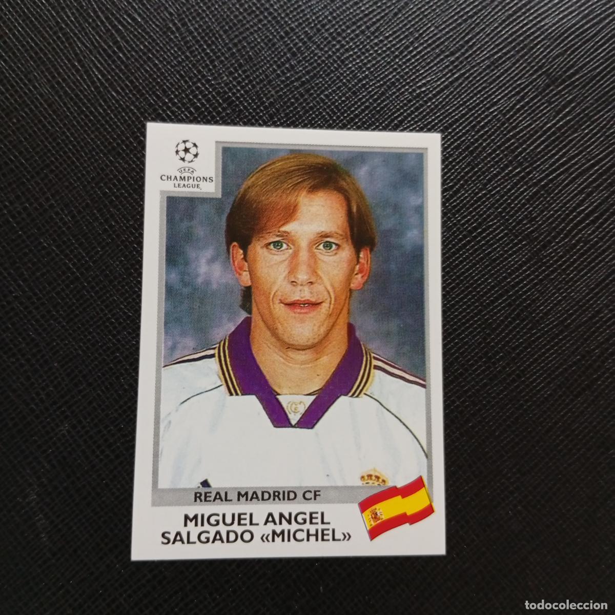 Cromos de F&uacute;tbol: 190 MICHEL SALGADO REAL MADRID PANINI CHAMPIONS LEAGUE 1999 2000 99 00 - SIN PEGAR - A94 PG397