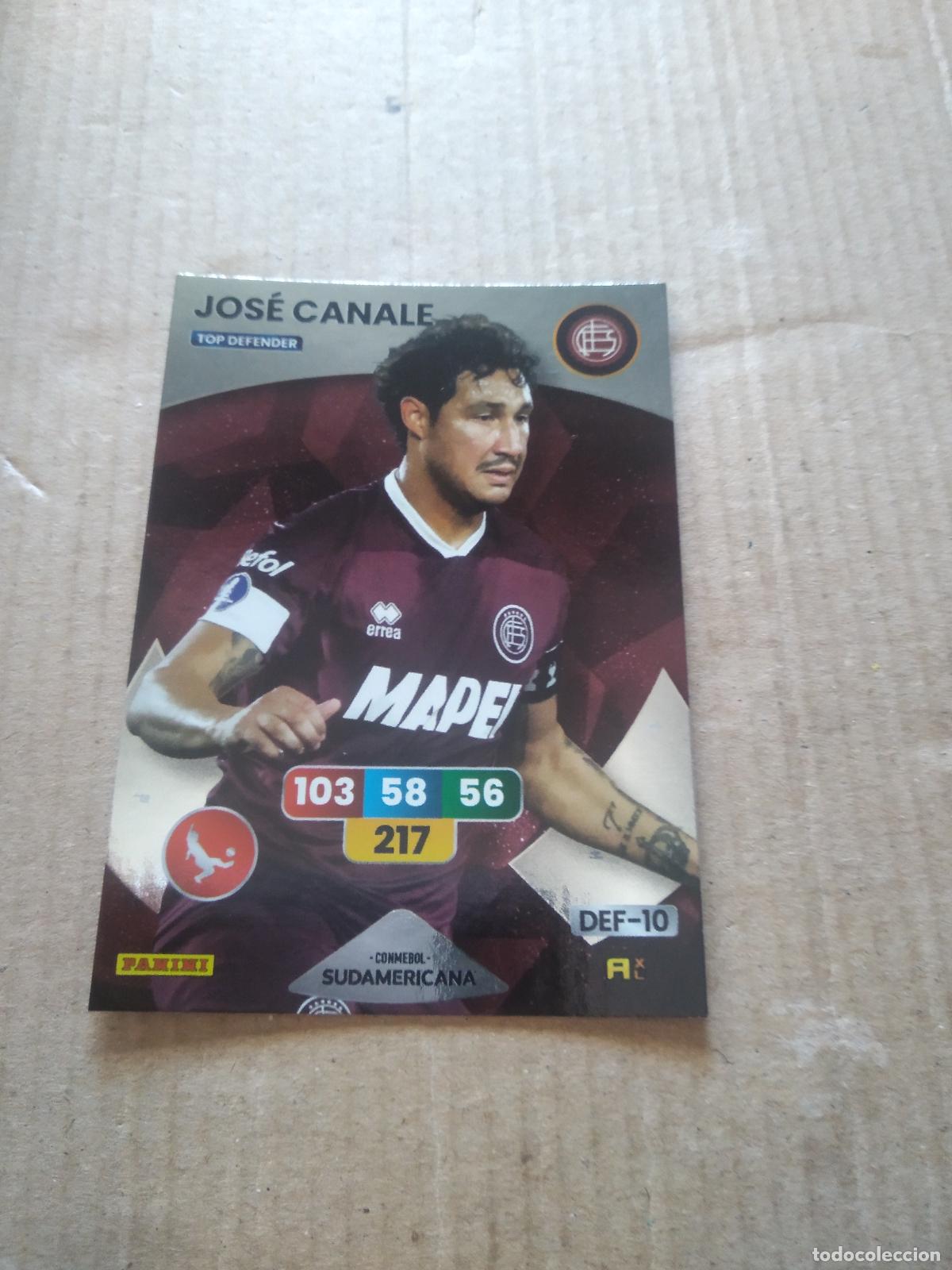 Fu&szlig;ball-Sticker: JOSE CANALE LANUS CROMO FUTBOL PANINI ADRENALYN CONMEBOL LIBERTADORES SUDAMERICANA 2024