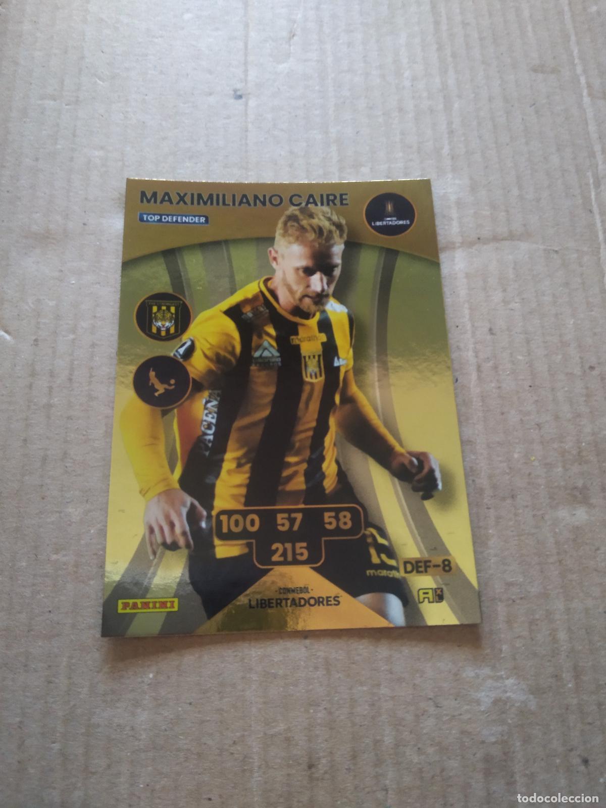 Fu&szlig;ball-Sticker: MAXI CAIRE THE STRONGEST CROMO FUTBOL PANINI ADRENALYN CONMEBOL LIBERTADORES SUDAMERICANA 2024