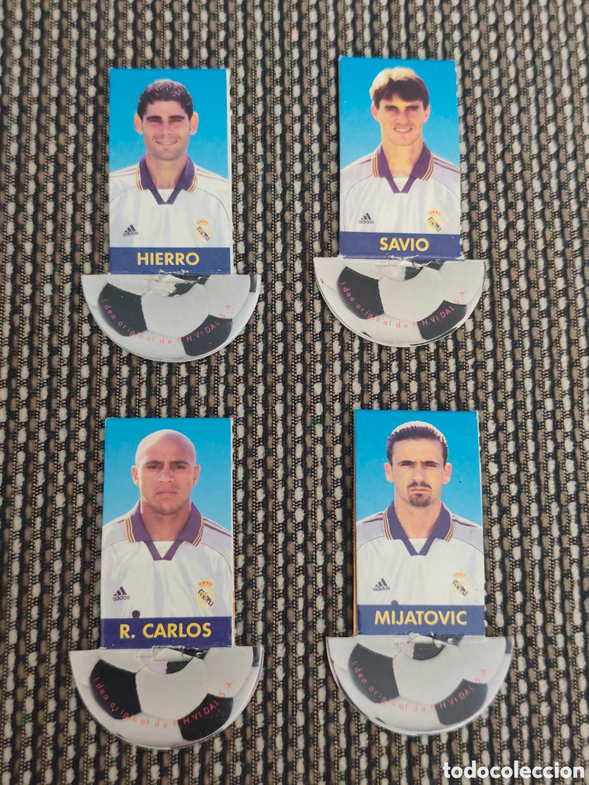 Fu&szlig;ball-Sticker: REAL MADRID PUCH N GOL CHICLE LIGA ESTRELLAS 98 99