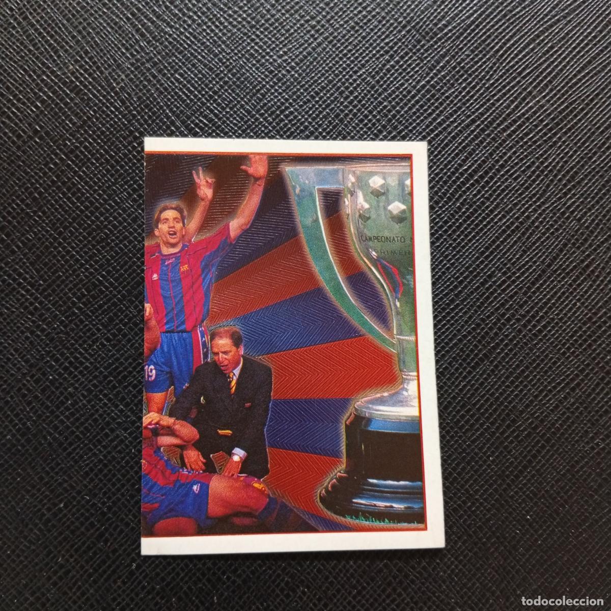 Cromos de Futebol: 3 CELEBRACION BARCELONA PANINI 1998 1999 FUTBOL CROMO 98 99 - SIN PEGAR - A173 PG1