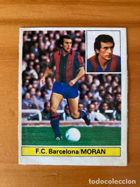 Cromos de Futebol: MORAN FC BARCELONA 81-82 ESTE RECUPERADO PINTADO