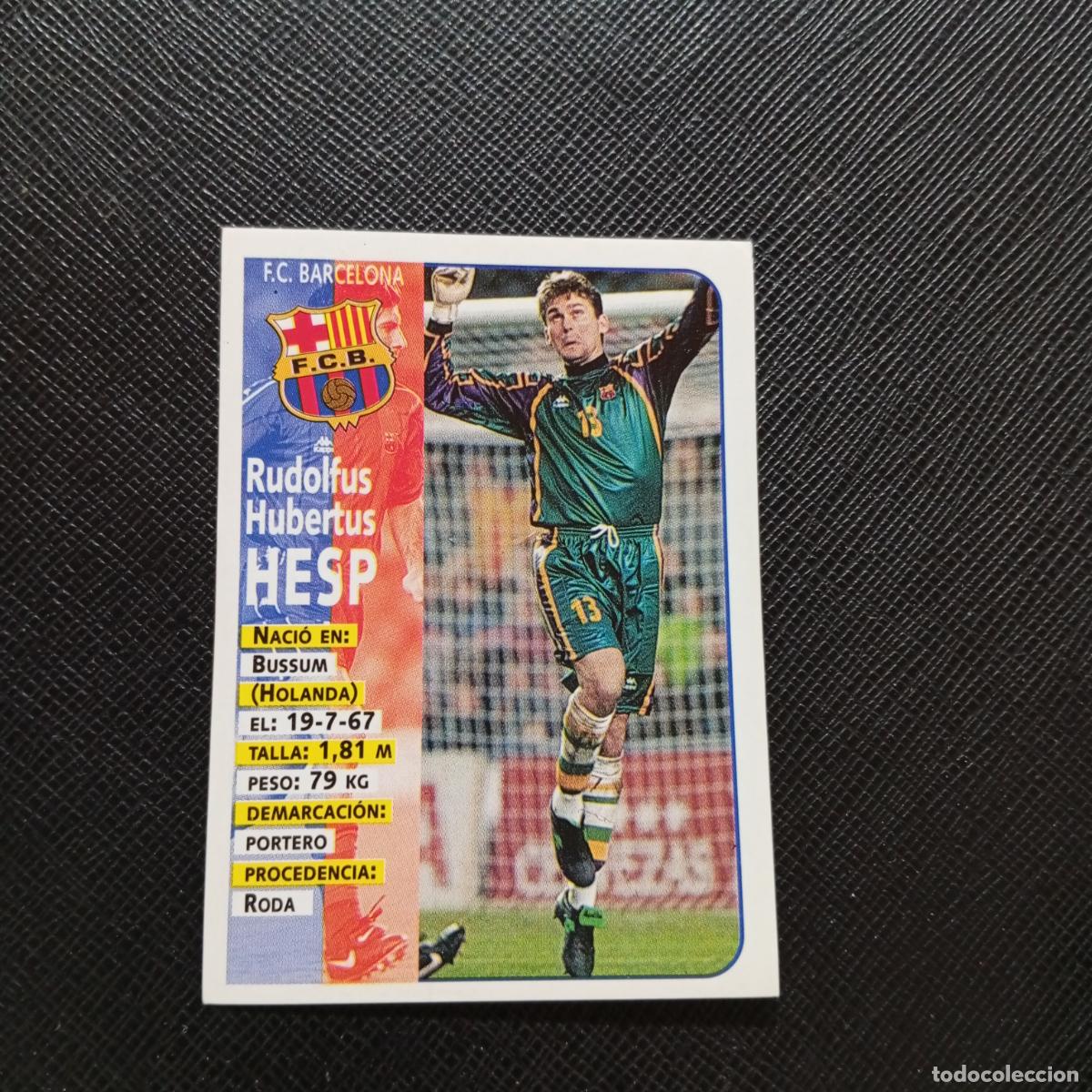 Cromos de Futebol: 10 HESP BARCELONA PANINI 1998 1999 FUTBOL CROMO 98 99 LIGA - SIN PEGAR - A173 PG1
