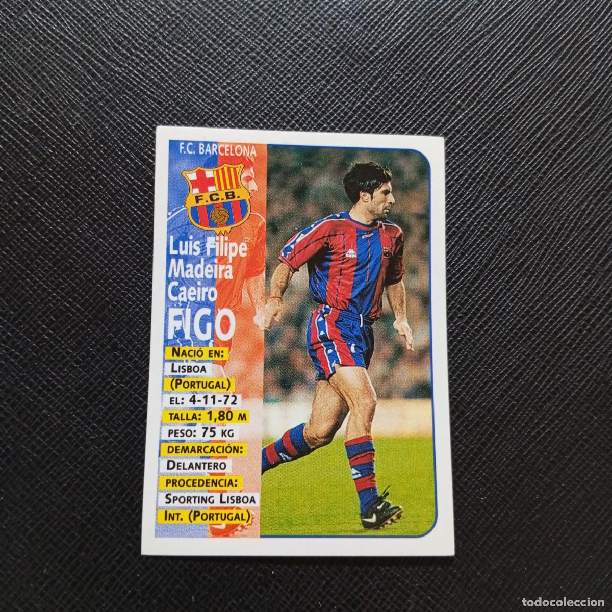 Fu&szlig;ball-Sticker: 21 FIGO BARCELONA PANINI 1998 1999 FUTBOL CROMO 98 99 LIGA - SIN PEGAR - A173 PG8