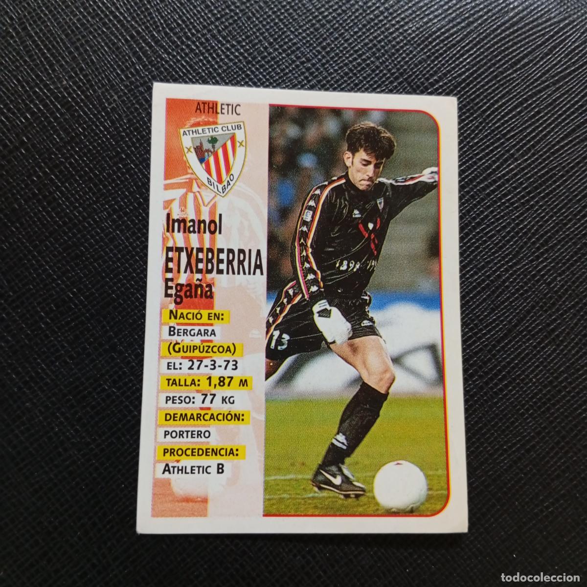Fu&szlig;ball-Sticker: 29 ETXEBERRIA BILBAO PANINI 1998 1999 FUTBOL CROMO 98 99 - SIN PEGAR - A173 PG9
