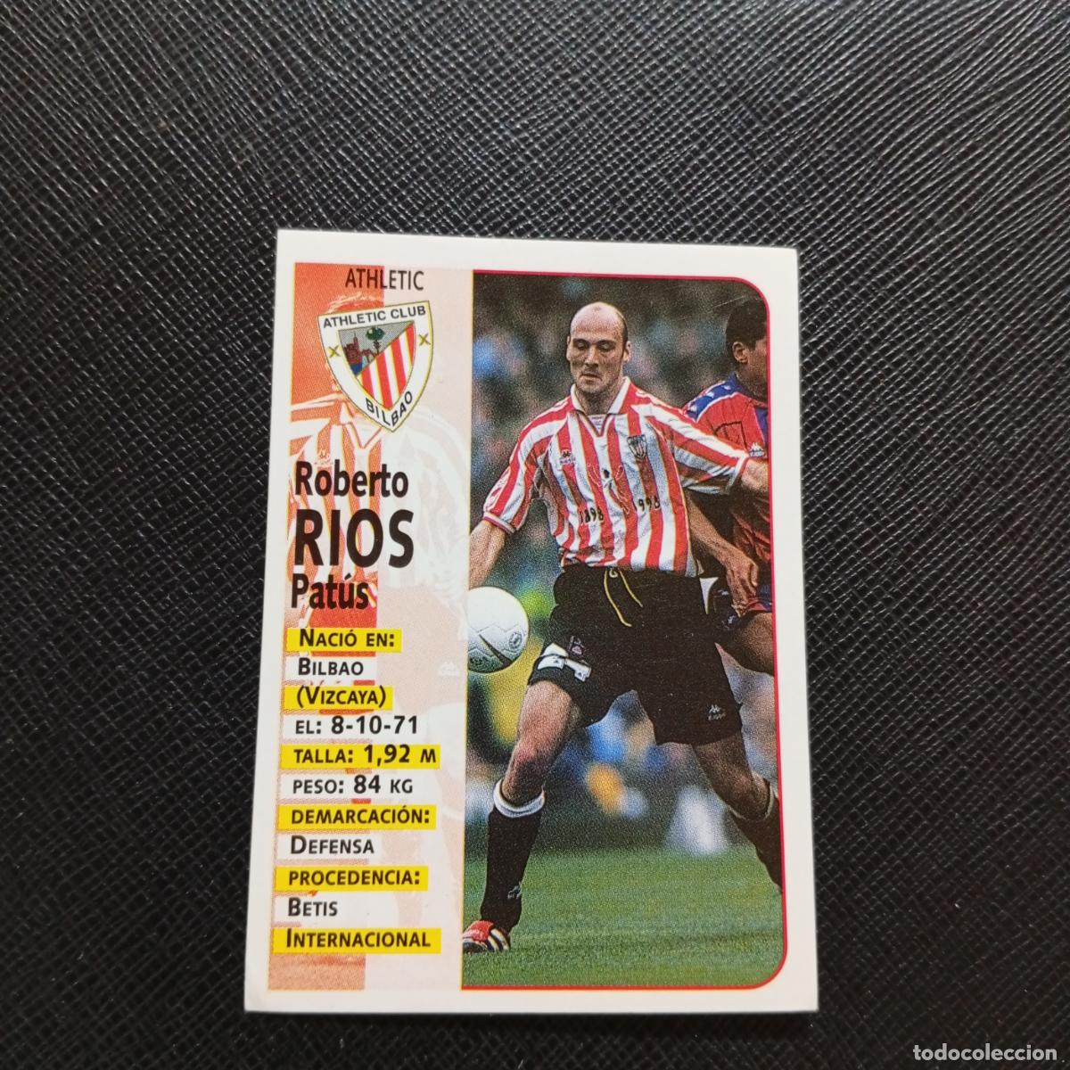 Fu&szlig;ball-Sticker: 31 RIOS BILBAO PANINI 1998 1999 FUTBOL CROMO 98 99 - SIN PEGAR - A173 PG10