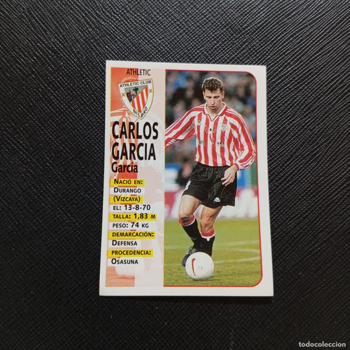Fu&szlig;ball-Sticker: 32 CARLOS GARCIA BILBAO PANINI 1998 1999 FUTBOL CROMO 98 99 - SIN PEGAR - A173 PG10