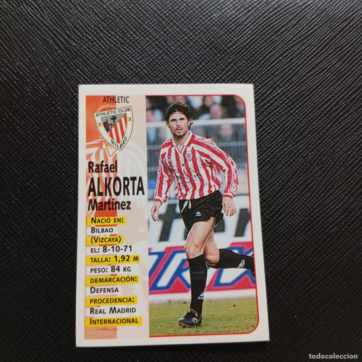 Fu&szlig;ball-Sticker: 33 ALKORTA BILBAO PANINI 1998 1999 FUTBOL CROMO 98 99 - SIN PEGAR - A173 PG10