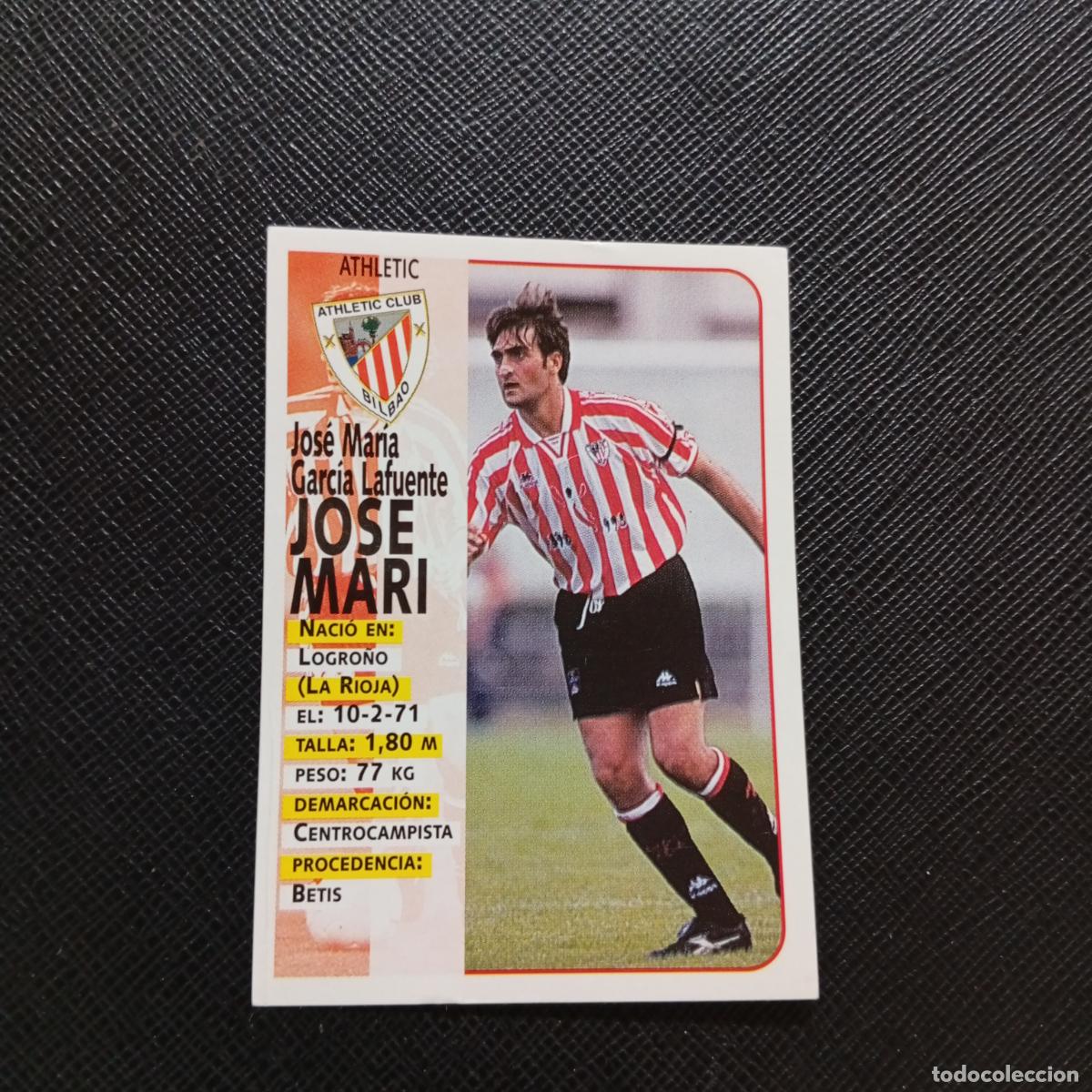 Fu&szlig;ball-Sticker: 37 JOSE MARI BILBAO PANINI 1998 1999 FUTBOL CROMO 98 99 - SIN PEGAR - A173 PG11