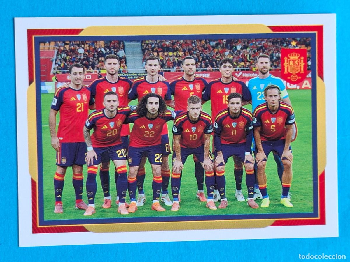 Fu&szlig;ball-Sticker: #4 FOTO DEL EQUIPO - Panini ESPA&Ntilde;A 2026 Carrefour SELECCI&Oacute;N Sticker