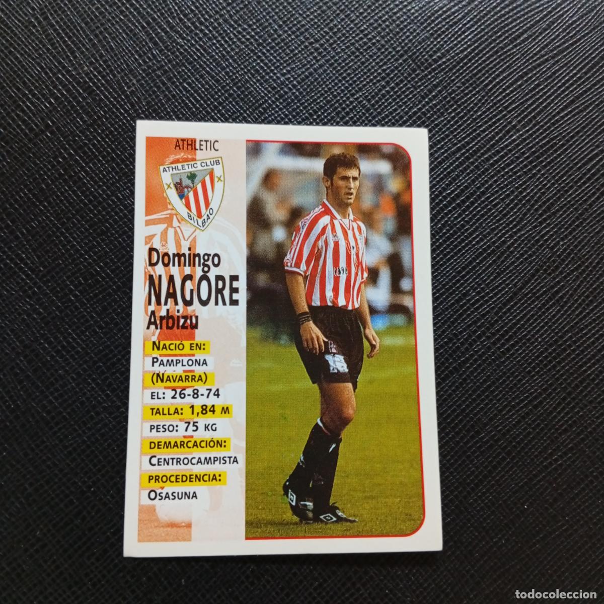 Fu&szlig;ball-Sticker: 39 NAGORE BILBAO PANINI 1998 1999 FUTBOL CROMO 98 99 - SIN PEGAR - A173 PG11