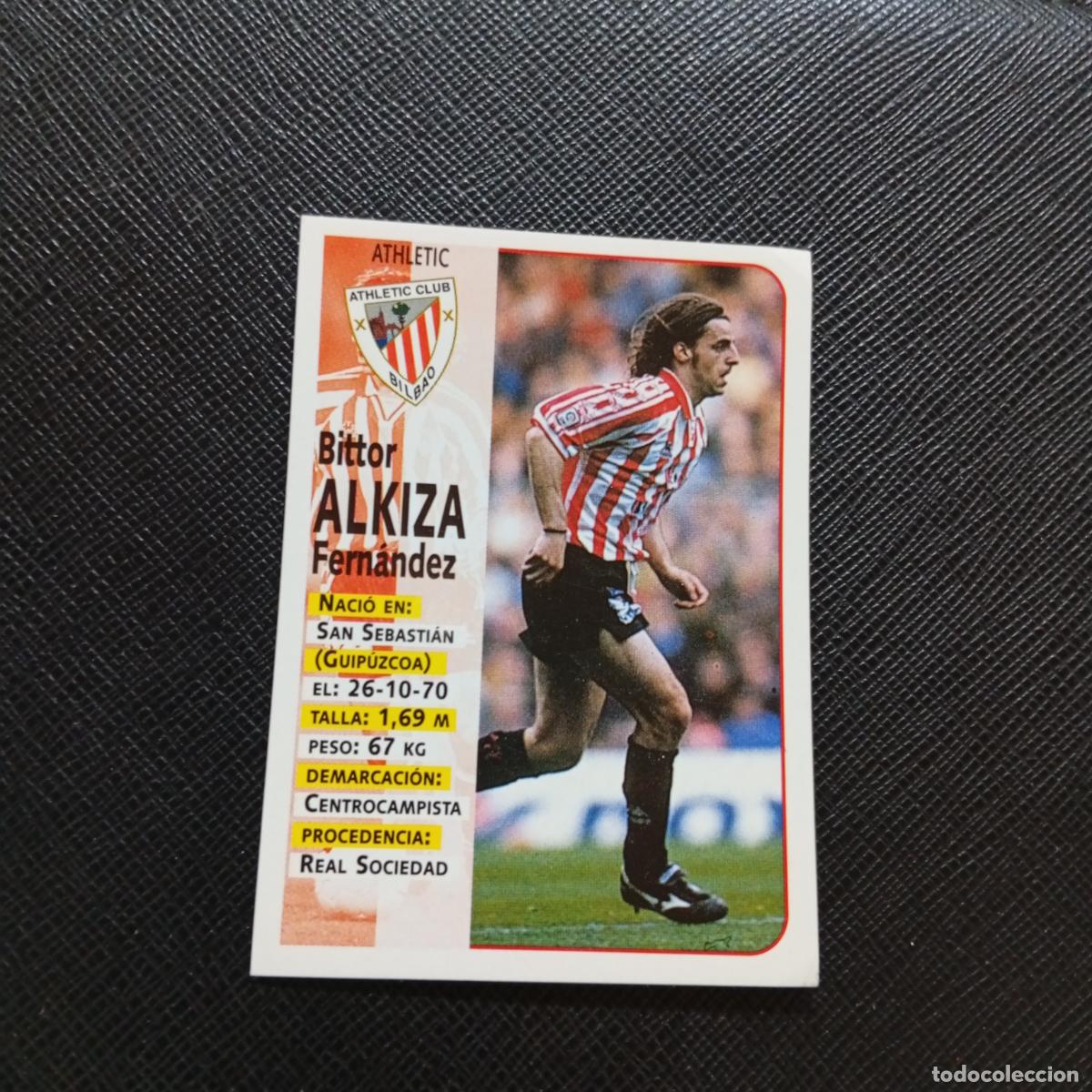 Fu&szlig;ball-Sticker: 40 ALKIZA BILBAO PANINI 1998 1999 FUTBOL CROMO 98 99 - SIN PEGAR - A173 PG11