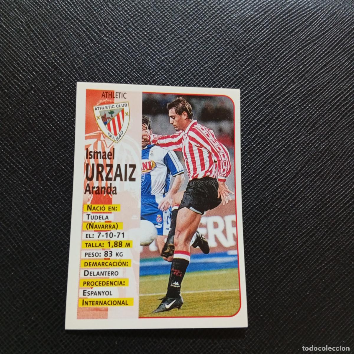 Cromos de F&uacute;tbol: 45 URZAIZ BILBAO PANINI 1998 1999 FUTBOL CROMO 98 99 - SIN PEGAR - A173 PG12