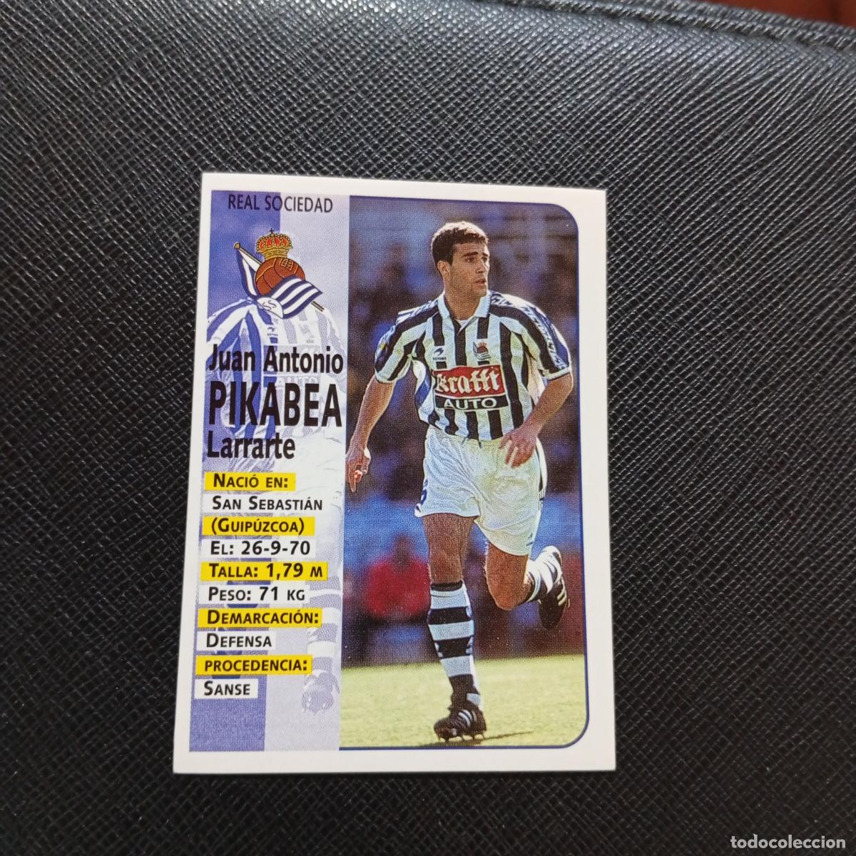 Cromos de F&uacute;tbol: 51 PIKABEA REAL SOCIEDAD PANINI 1998 1999 FUTBOL CROMO 98 99 - SIN PEGAR - A173 PG12