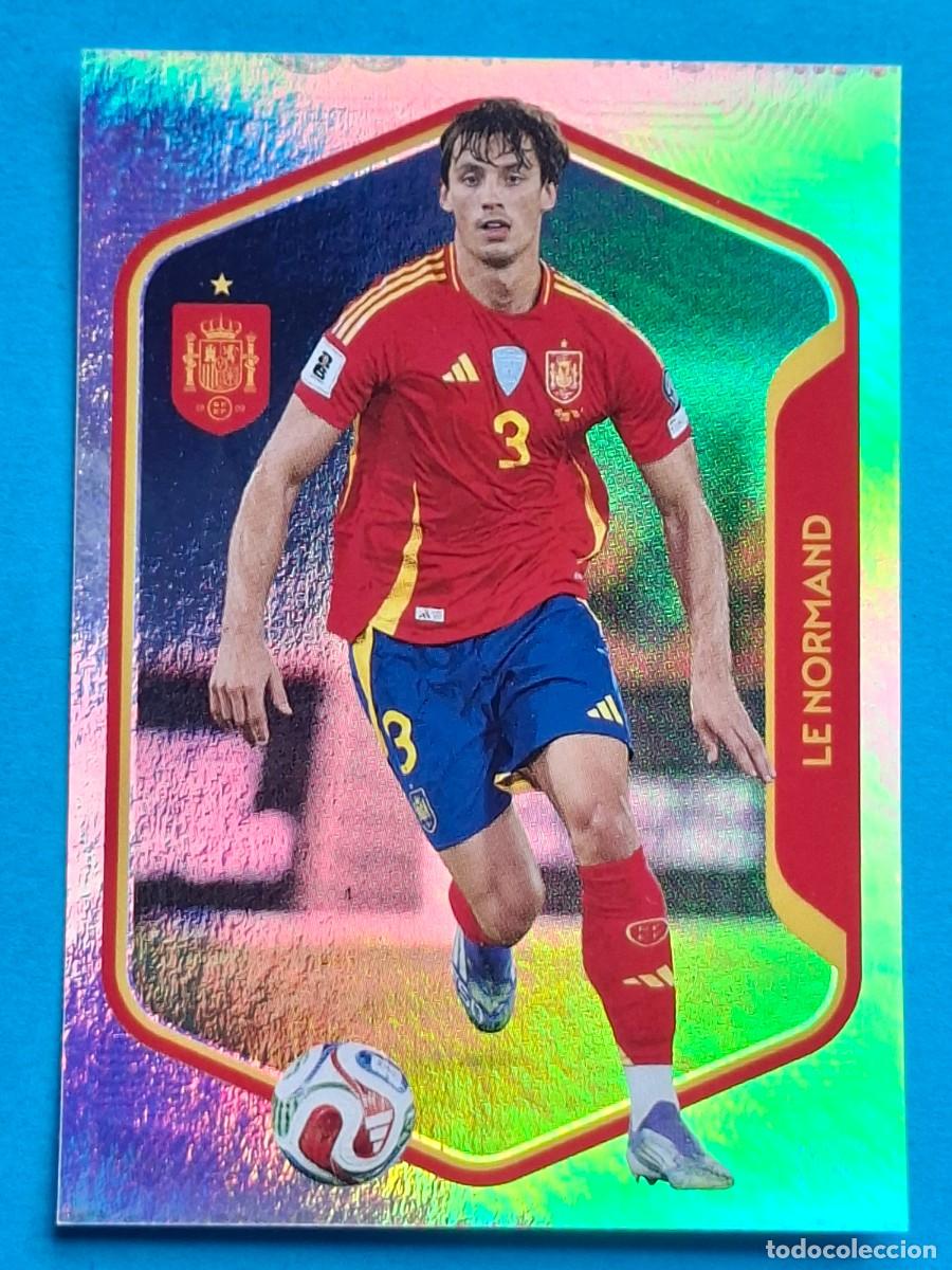 Cromos de F&uacute;tbol: FOIL Acci&oacute;n #26 LE NORMAND - Panini ESPA&Ntilde;A 2026 Carrefour SELECCI&Oacute;N Sticker