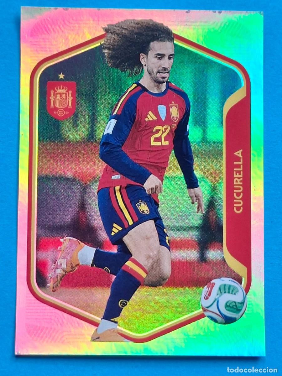 Cromos de F&uacute;tbol: FOIL Acci&oacute;n #28 CUCURELLA - Panini ESPA&Ntilde;A 2026 Carrefour SELECCI&Oacute;N Sticker