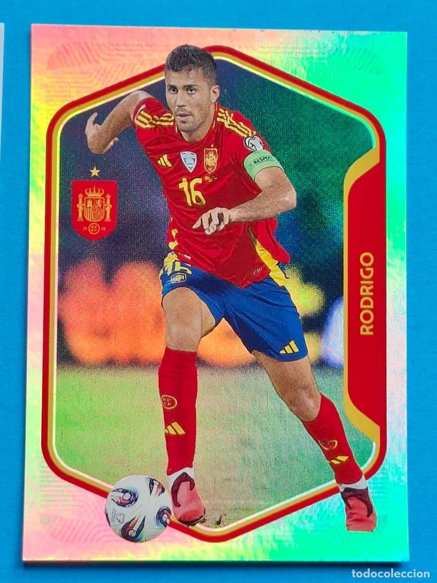Football Stickers: FOIL Acci&oacute;n #32 RODRIGO - Panini ESPA&Ntilde;A 2026 Carrefour SELECCI&Oacute;N Sticker