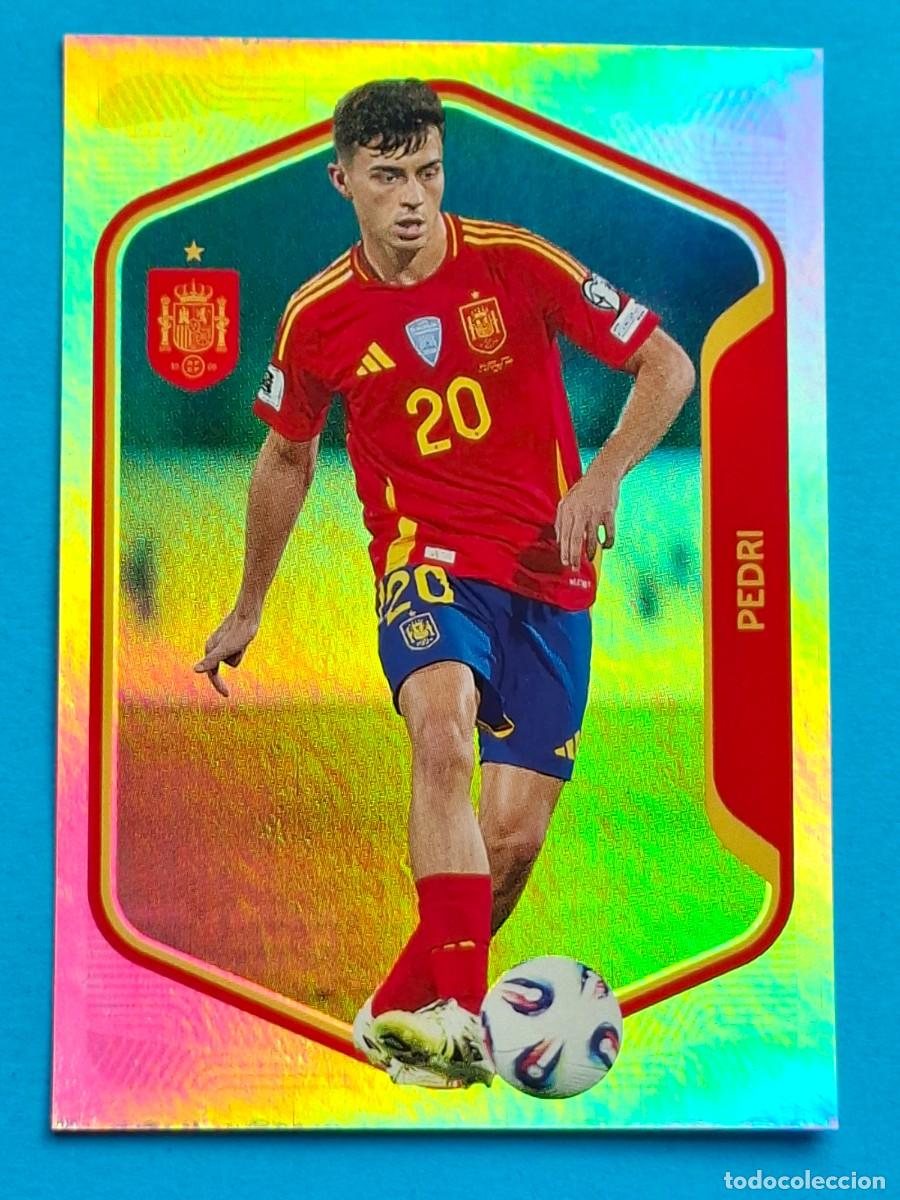 Football Stickers: FOIL Acci&oacute;n #38 PEDRI - Panini ESPA&Ntilde;A 2026 Carrefour SELECCI&Oacute;N Sticker