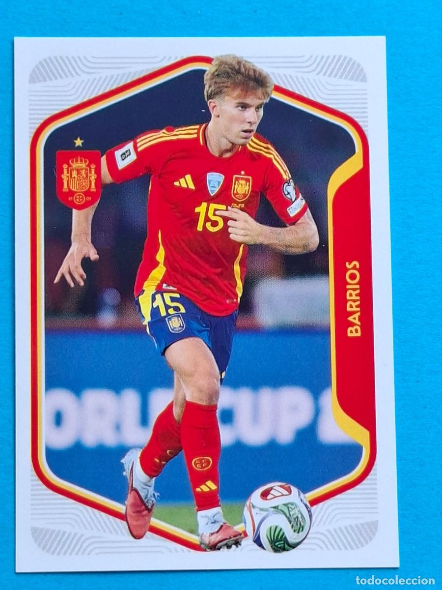Football Stickers: Acci&oacute;n #39 BARRIOS - Panini ESPA&Ntilde;A 2026 Carrefour SELECCI&Oacute;N Sticker