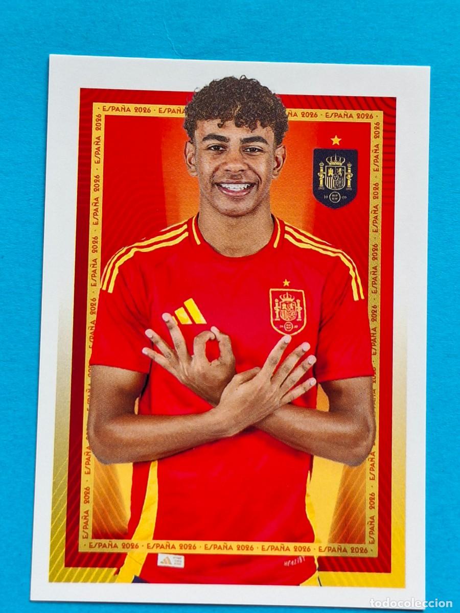 Football Stickers: #49 LAMINE YAMAL - Panini ESPA&Ntilde;A 2026 Carrefour SELECCI&Oacute;N Sticker