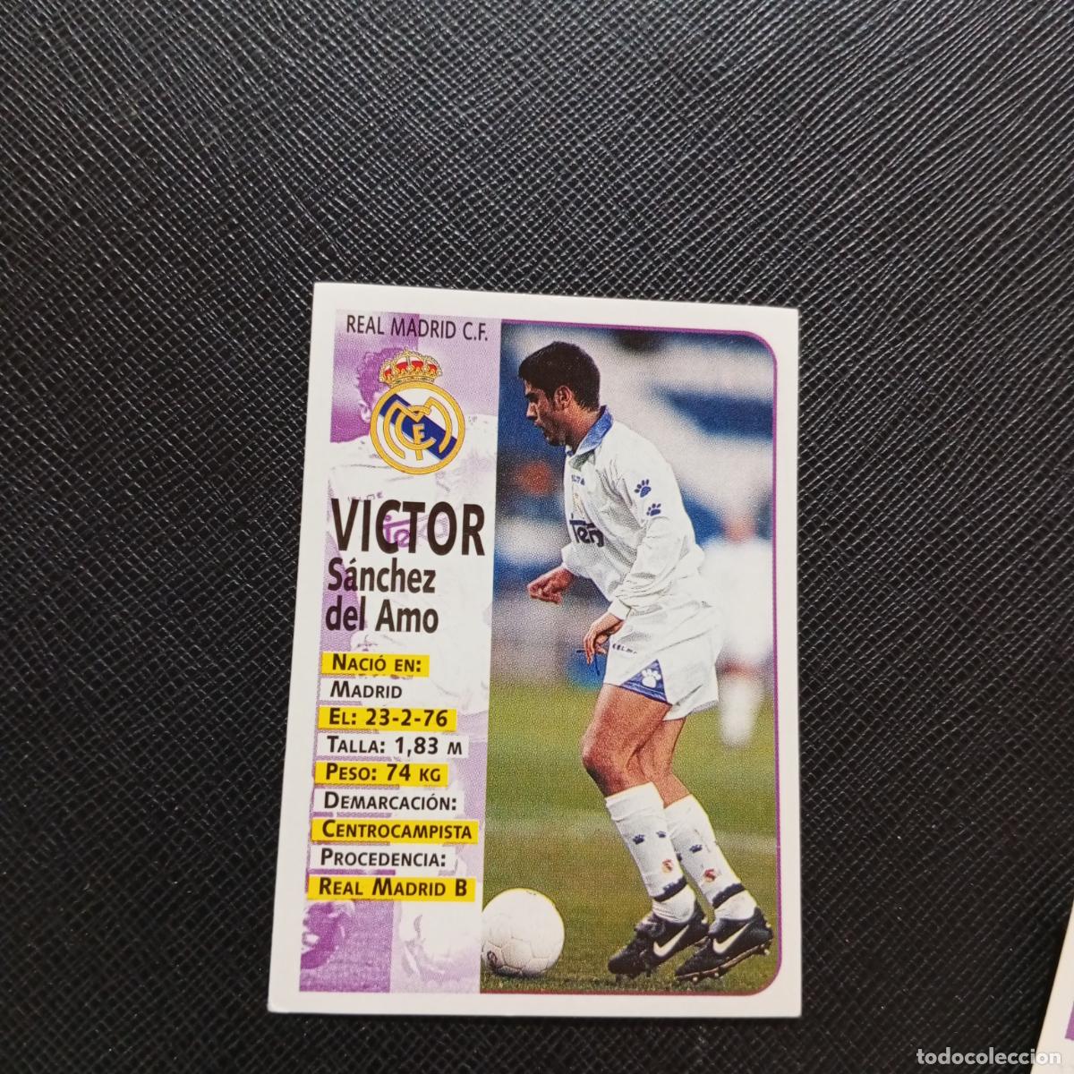 Football Stickers: 76 VICTOR REAL MADRID PANINI 1998 1999 FUTBOL CROMO 98 99 - SIN PEGAR - A173 PG15