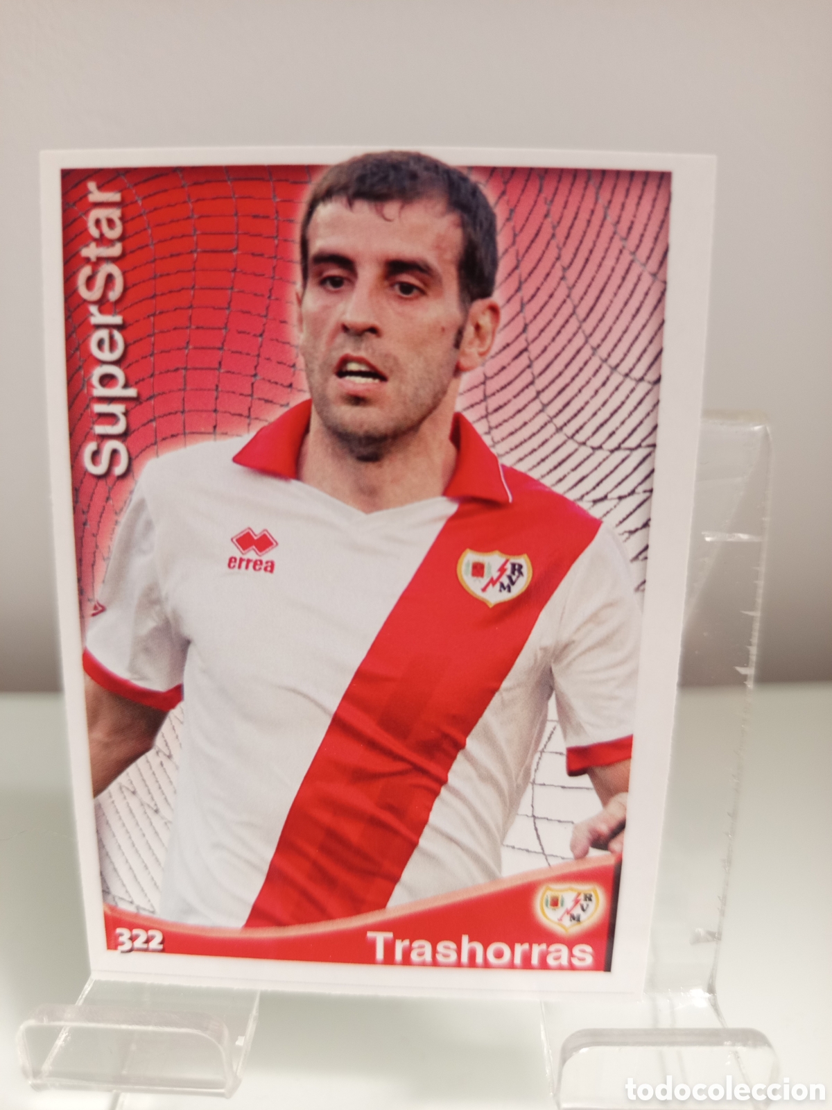Cromos de Futebol: ❇️ CROMO ⚽ TRASHORRAS RAYO VALLECANO 322 SUPERSTAR FICHAS LIGA 2015 14 15 2014 2015 MUNDICROMO ❇️