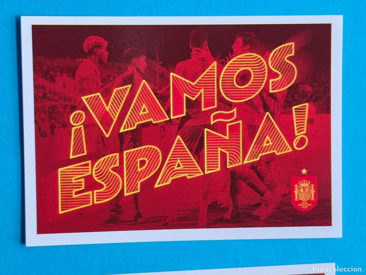 Cromos de F&uacute;tbol: Animaci&oacute;n #65 VAMOS ESPA&Ntilde;A - Panini ESPA&Ntilde;A 2026 Carrefour SELECCI&Oacute;N Sticker