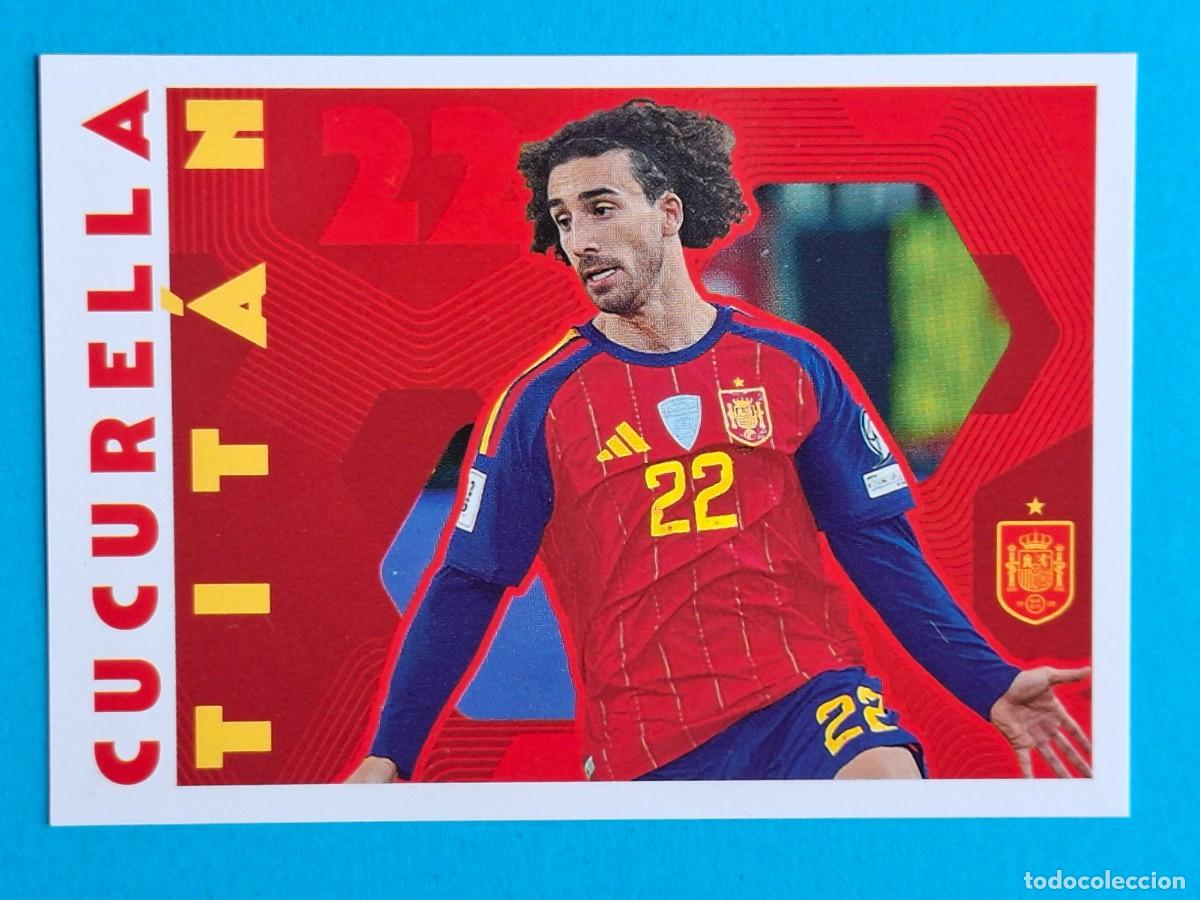 Cromos de F&uacute;tbol: Tit&aacute;n #67 CUCURELLA - Panini ESPA&Ntilde;A 2026 Carrefour SELECCI&Oacute;N Sticker