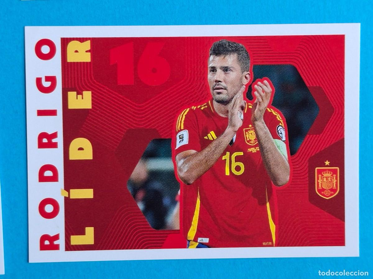 Cromos de F&uacute;tbol: L&iacute;der #68 RODRIGO - Panini ESPA&Ntilde;A 2026 Carrefour SELECCI&Oacute;N Sticker
