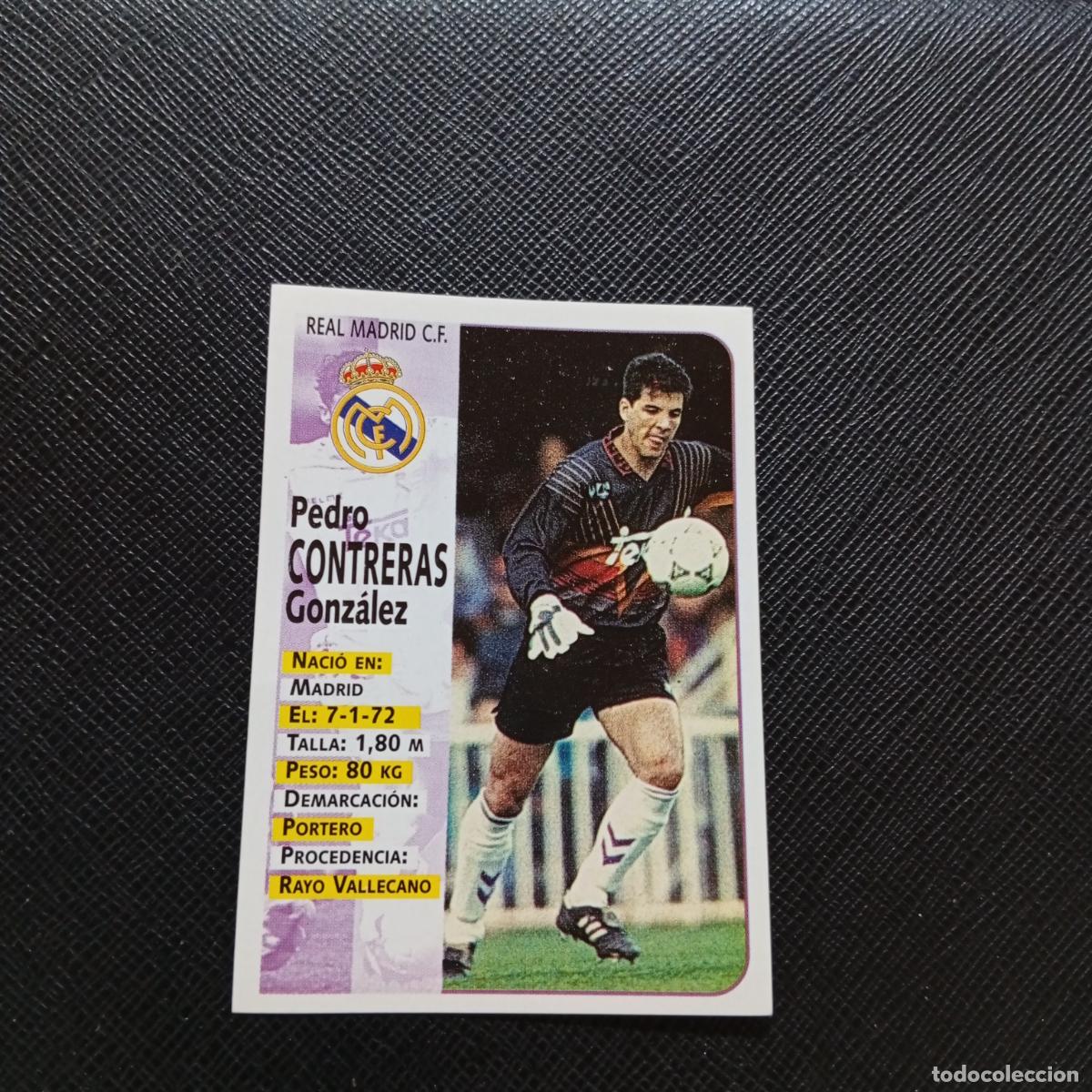 Cromos de F&uacute;tbol: 84 CONTRERAS REAL MADRID PANINI 1998 1999 FUTBOL CROMO 98 99 - SIN PEGAR - A173 PG15