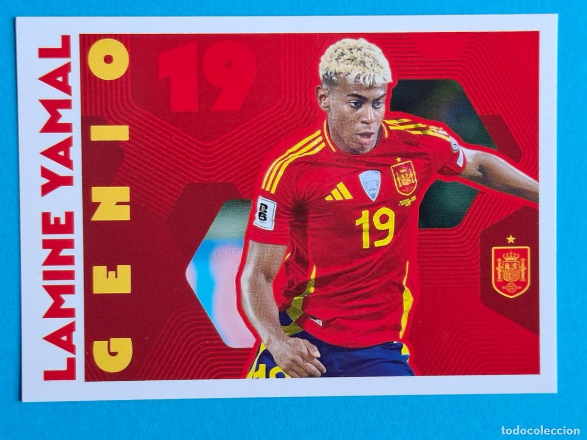 Cromos de F&uacute;tbol: Genio #71 LAMINE YAMAL - Panini ESPA&Ntilde;A 2026 Carrefour SELECCI&Oacute;N Sticker