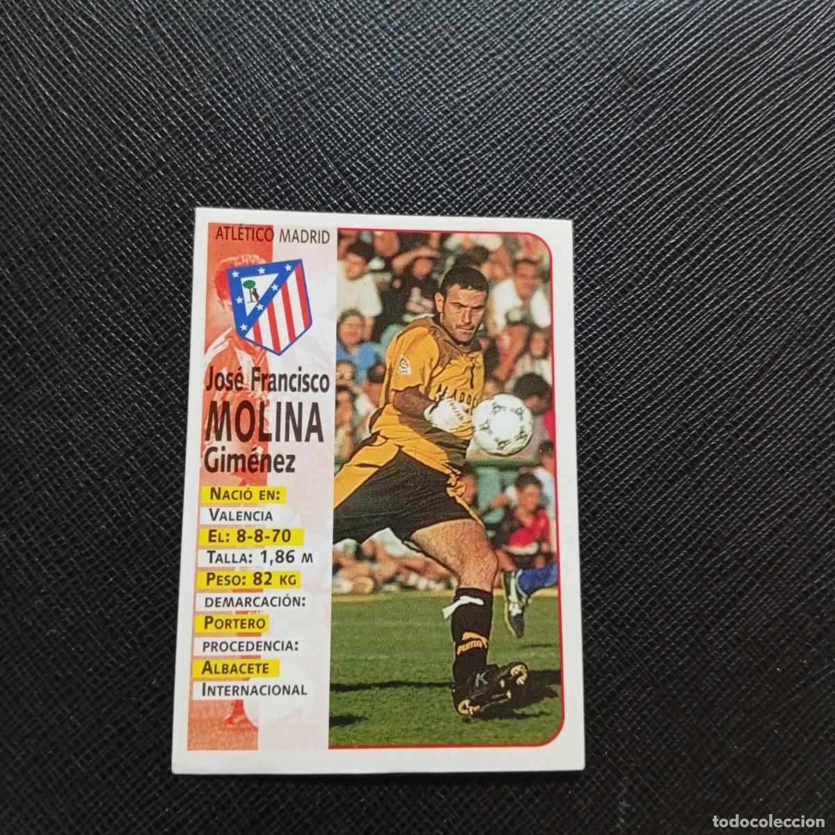 Cromos de F&uacute;tbol: 86 MOLINA AT MADRID PANINI 1998 1999 FUTBOL CROMO 98 99 - SIN PEGAR - A173 PG16