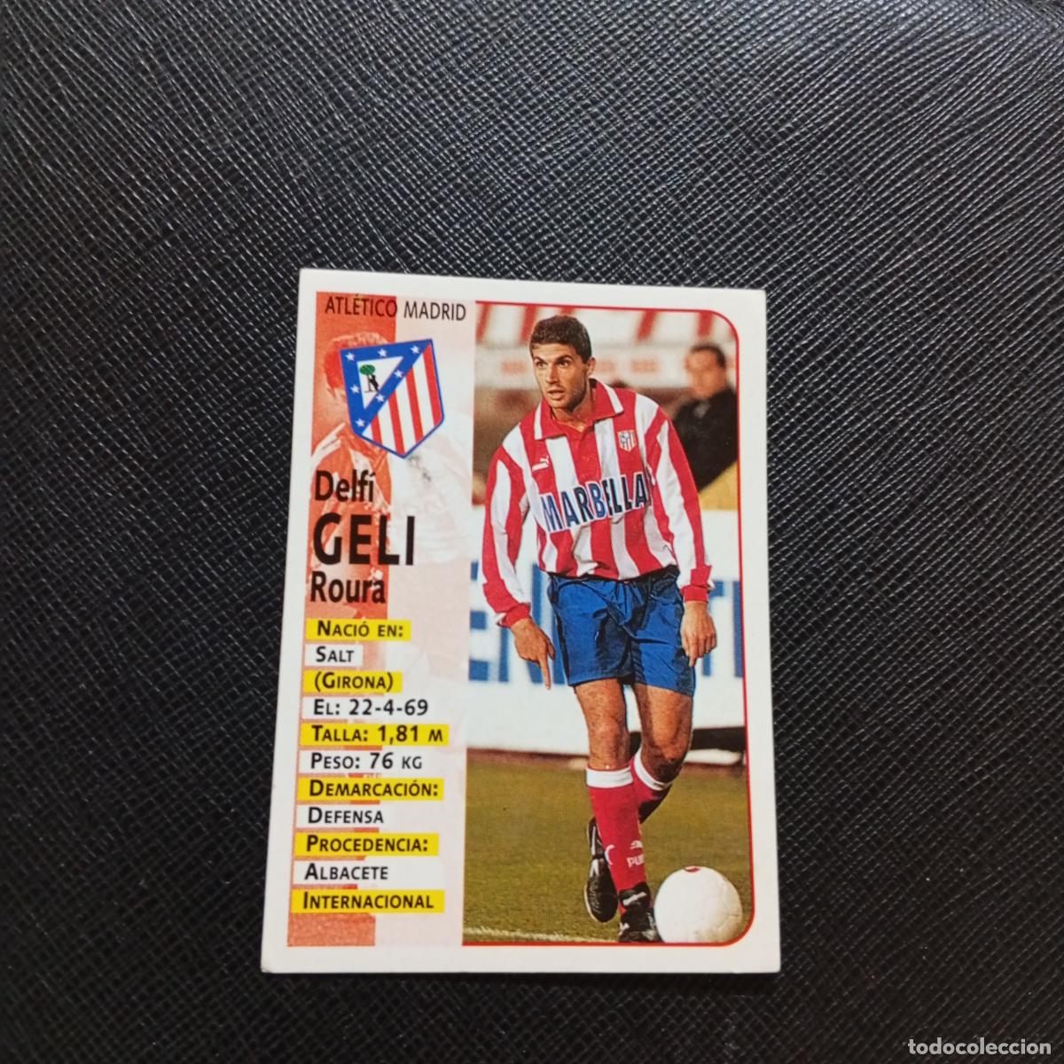 Cromos de F&uacute;tbol: 88 GELI AT MADRID PANINI 1998 1999 FUTBOL CROMO 98 99 - SIN PEGAR - A173 PG17