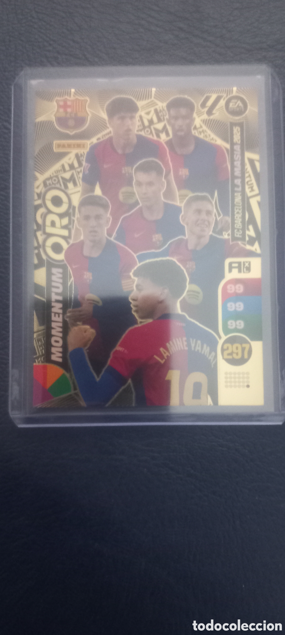 Fu&szlig;ball-Sticker: Lamine Yamal LA MASIA MOMENTUM ORO 2024
