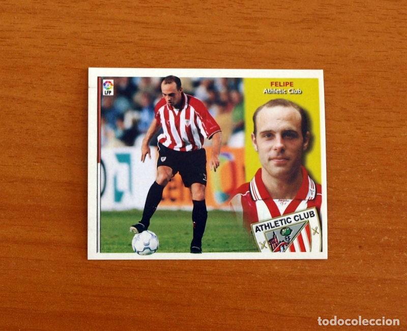 Cromos de f&uacute;tbol: Athletic de Bilbao - Felipe - Ediciones Este Liga 2002-2003, 02-03 - Nunca pegado