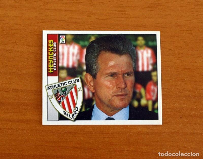 Cromos de F&uacute;tbol: Athletic de Bilbao - Jupp Heynckes, Entrenador - Ediciones Este Liga 2002-2003, 02-03 - Nunca pegado