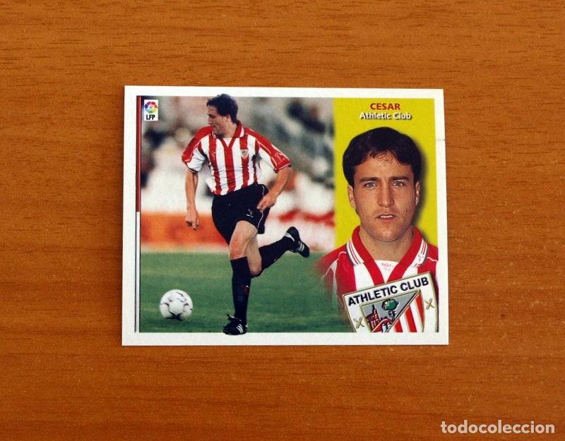 Fu&szlig;ball-Sticker: Athletic de Bilbao - C&eacute;sar - Ediciones Este Liga 2002-2003, 02-03 - Nunca Pegado