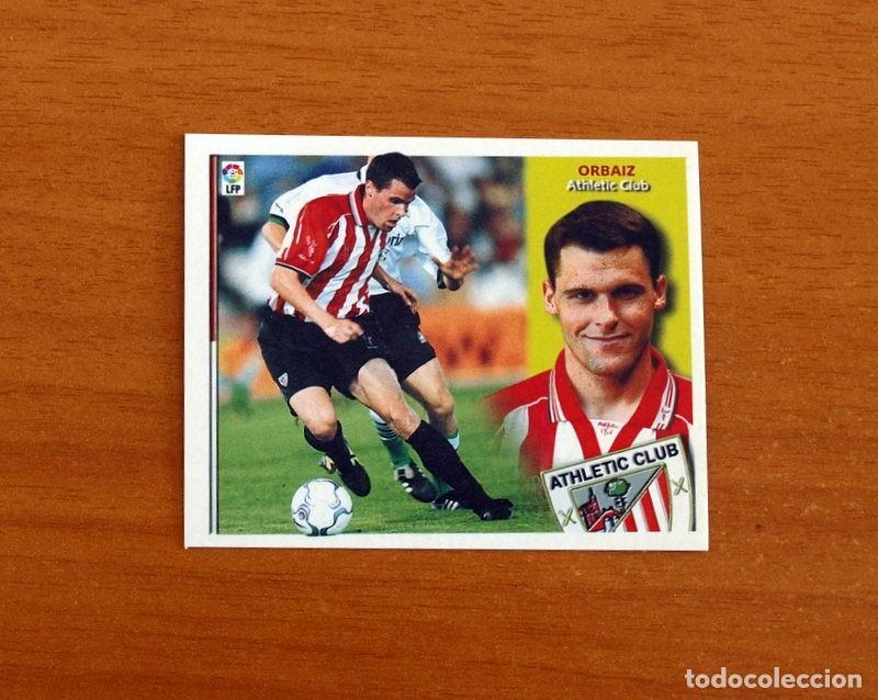 Cromos de F&uacute;tbol: Athletic de Bilbao - Orbaiz - Ediciones Este Liga 2002-2003, 02-03 - Nunca Pegado