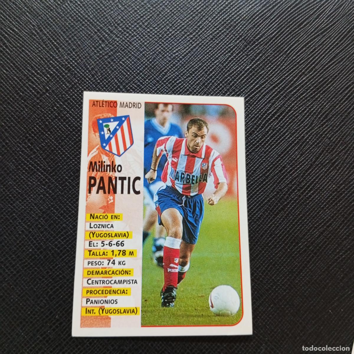 Cromos de f&uacute;tbol: 97 PANTIC AT MADRID PANINI 1998 1999 FUTBOL CROMO 98 99 - SIN PEGAR - A173 PG21