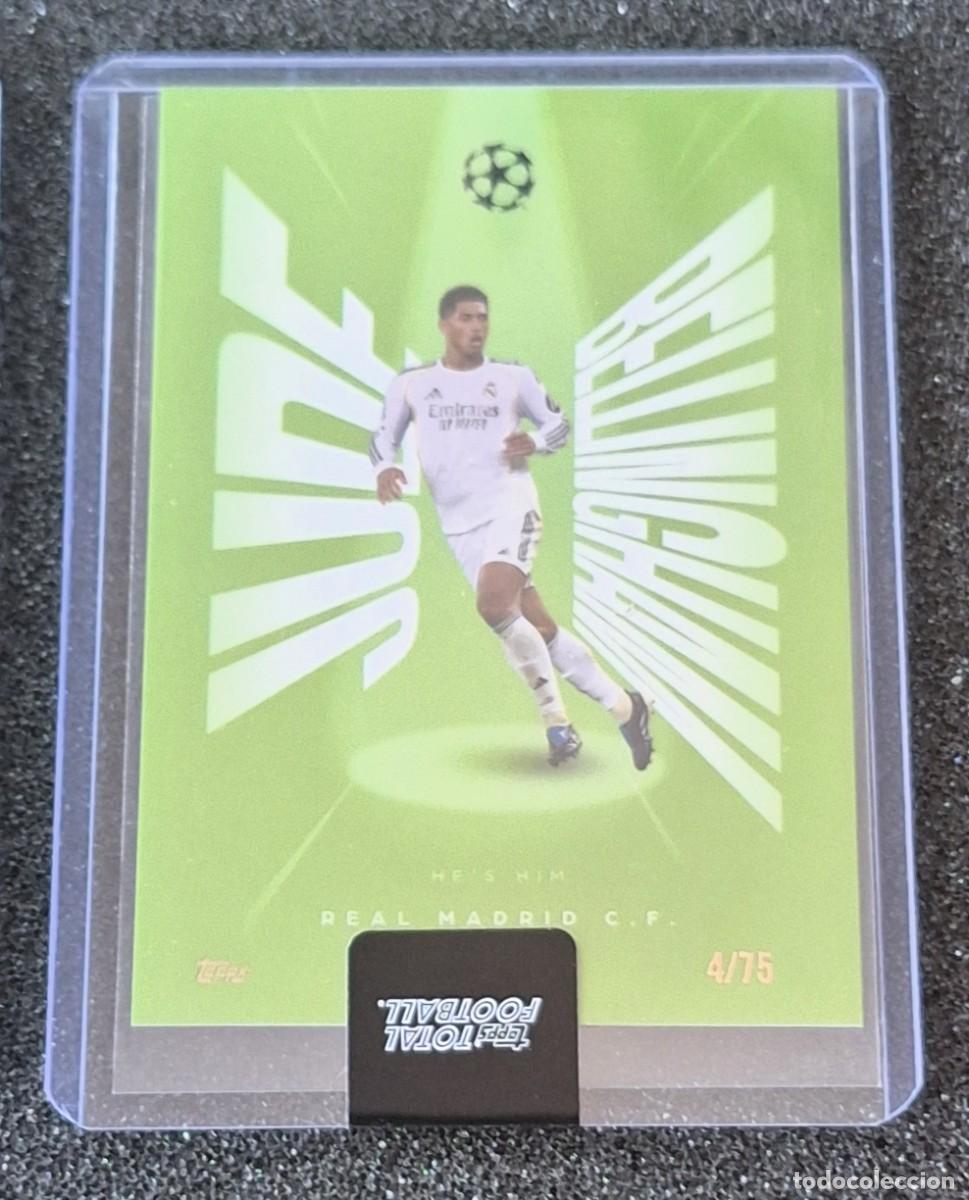 Fu&szlig;ball-Sticker: Jude Bellingham Real Madrid Topps Total Football He's Him 4/75 Green
