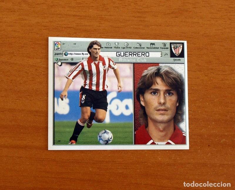 Fu&szlig;ball-Sticker: Athletic de Bilbao - Julen Guerrero - Ediciones Este Liga 2001-2002, 01-02 - Nunca Pegado