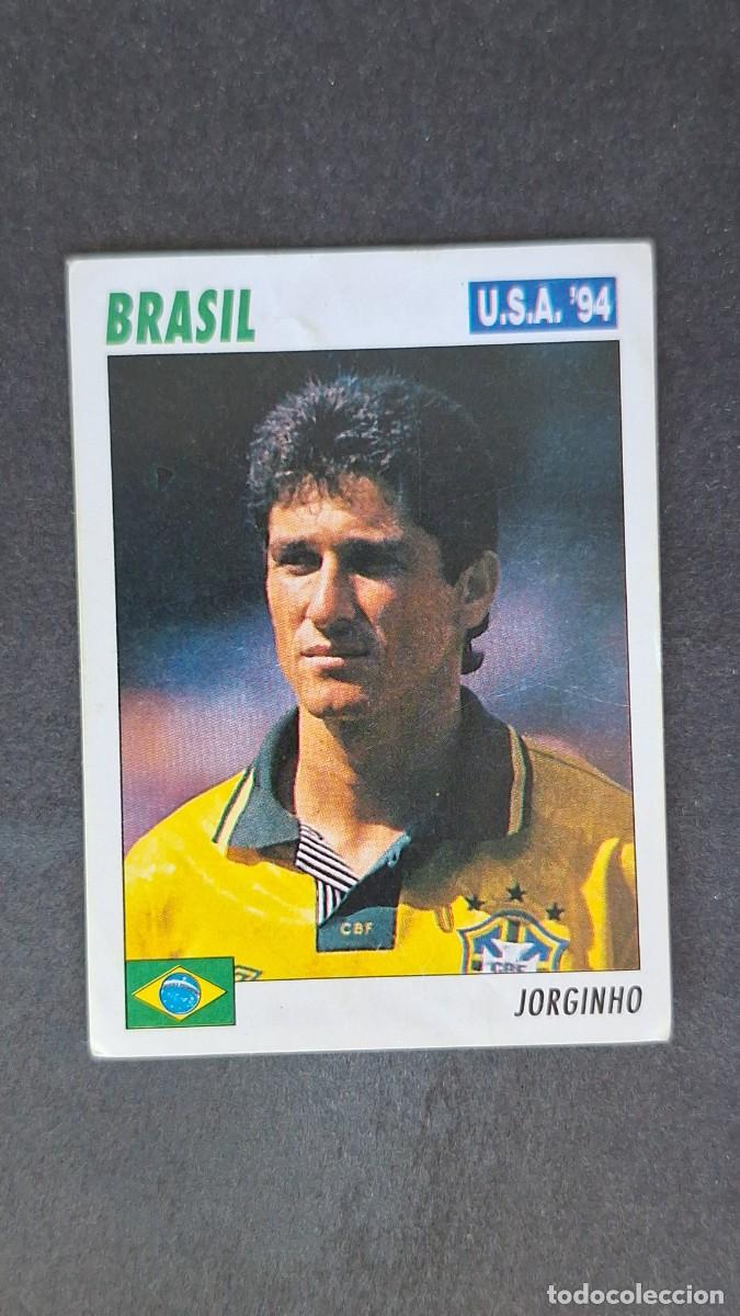 Fu&szlig;ball-Sticker: L2 JORGINHO SELECCION BRASIL MUNDIAL U.S.A. 94 SERVICE LINE NUNCA PEGADO SIN PEGAR