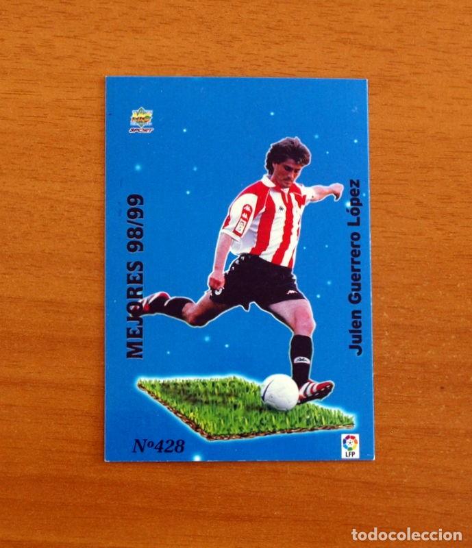 Fu&szlig;ball-Sticker: Athletic Bilbao -N&ordm; 428, Guerrero -Mejores 98-99- Las Fichas de la Liga Mundicromo 1999-2000, 99-00