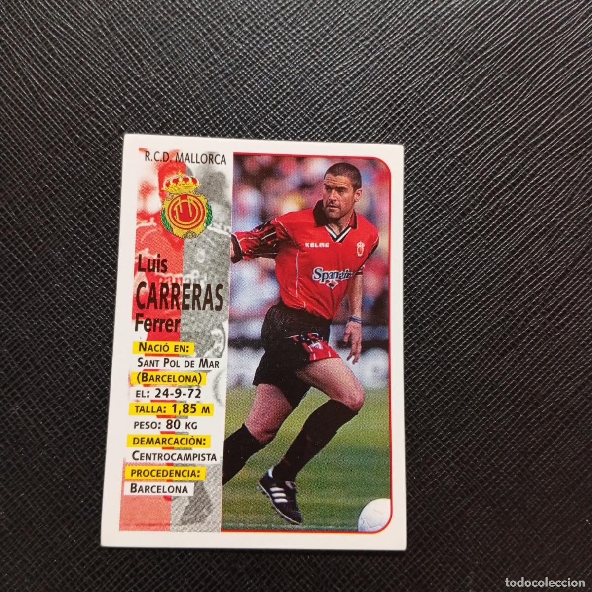 Fu&szlig;ball-Sticker: 110 CARRERAS MALLORCA PANINI 1998 1999 FUTBOL CROMO 98 99 - SIN PEGAR - A173 PG25