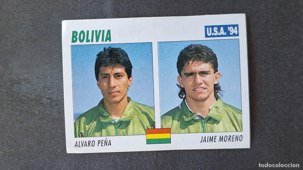 Football Stickers: L2 PE&Ntilde;A - MORENO SELECCION CAMERUN MUNDIAL U.S.A. 94 SERVICE LINE NUNCA PEGADO SIN PEGAR