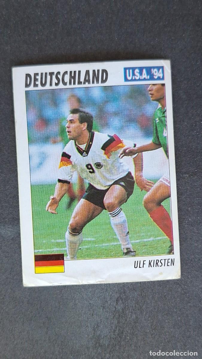 Cromos de F&uacute;tbol: L2 ULF KIRSTEN SELECCION ALEMANIA MUNDIAL U.S.A. 94 SERVICE LINE NUNCA PEGADO SIN PEGAR