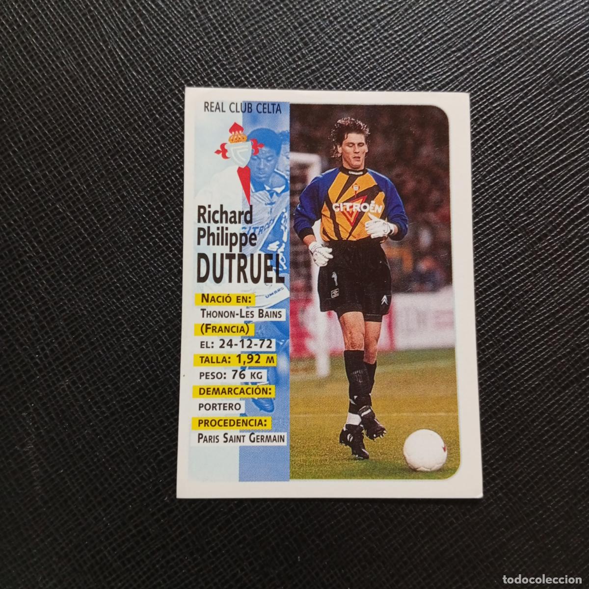 Cromos de F&uacute;tbol: 124 DUTRUEL CELTA PANINI 1998 1999 FUTBOL CROMO 98 99 - SIN PEGAR - A173 PG26