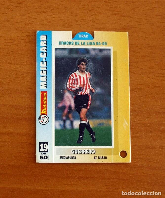 Cromos de F&uacute;tbol: Athletic de Bilbao - n&ordm; 19 Julen Guerrero - Cracks de la Liga 94-95 - Matutano - Ver foto adicional